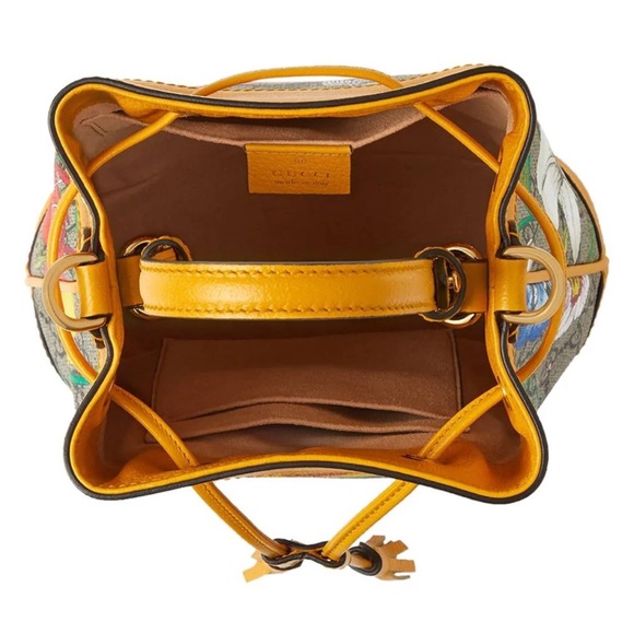 Gucci multicolor Ophidia with GG Supreme Floral crossbody bag - Picture 8 of 17